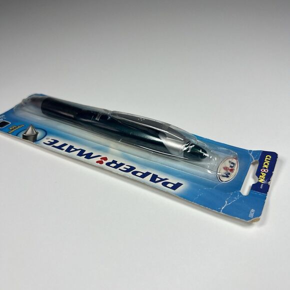 Paper Mate PhD Ultra Black Ink Green Ball Point Pen 1.0mm Medium 2005 Japan - Picture 6 of 9